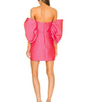 Solace London Elina Mini Dress in Ultra Pink - 8 / Pink - Dresses