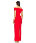 Solace London Ines Maxi - 6 / Red - Dresses