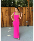 Solace London Joni Dress - 6 / Pink - Dresses