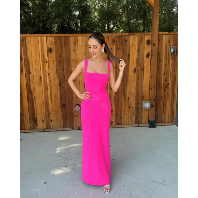Solace London Joni Dress - 6 / Pink - Dresses