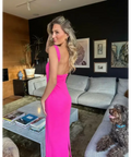 Solace London Joni Dress - 6 / Pink - Dresses