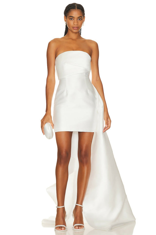 Solace London Meyer White Mini Dress | Passion For Fashion