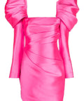 Solace London - Solace London Riley Gathered Mini Dress