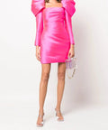 Solace London - Solace London Riley Gathered Mini Dress
