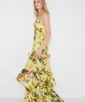 Sonya Florence Maxi Dress Royal Botanica Size S/AU 8 - Dresses