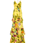Sonya Florence Maxi Dress Royal Botanica Size S/AU 8 - Dresses