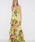 Sonya Florence Maxi Dress Royal Botanica Size S/AU 8 - Dresses