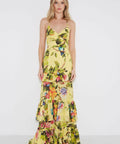 Sonya Florence Maxi Dress Royal Botanica Size S/AU 8 - Dresses