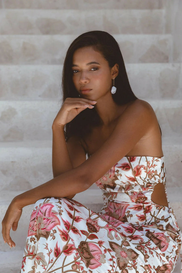 Sonya Moda Dima Gown Paisley Print Size 8 - 8 / Print - Dresses