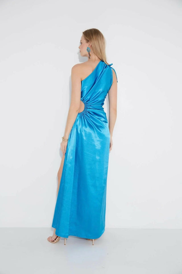 Sonya Moda Nour Dress in Cyan - 6 / Blue - Dresses