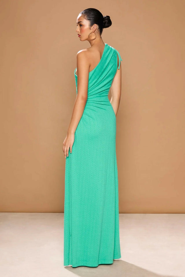 Sonya Moda Nour Knit Dress in Turquoise Size 8 - 8 / Green - Dresses