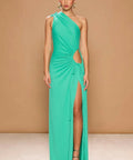 Sonya Moda Nour Knit Dress in Turquoise Size 8 - 8 / Green - Dresses
