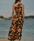 Sonya Moda Nour Marbella Maxi Brown Size AU 6 - 6 / Brown - Dresses