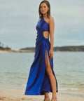 Sonya Moda Nour Maxi Dress in Cobalt Blue - 8 / Blue - Dresses