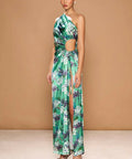 Sonya Moda Nour Maxi Dress In Fiori Di Sambuco Size 8 12 - Dresses