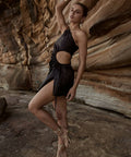 Sonya Moda Nour Mini Dress in Black - Dresses