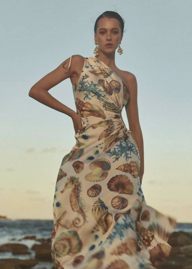 SONYA MODA - Sonya Moda Nour Seashell Maxi Dress