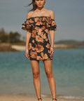 Sonya Moda Valentina Ruffles Dress - 6 / Floral - Dresses