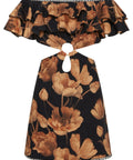 Sonya Moda Valentina Ruffles Dress - 6 / Floral - Dresses