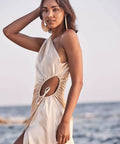 SONYA MODA - Sonya Nour Ocean Pearl Maxi Dress