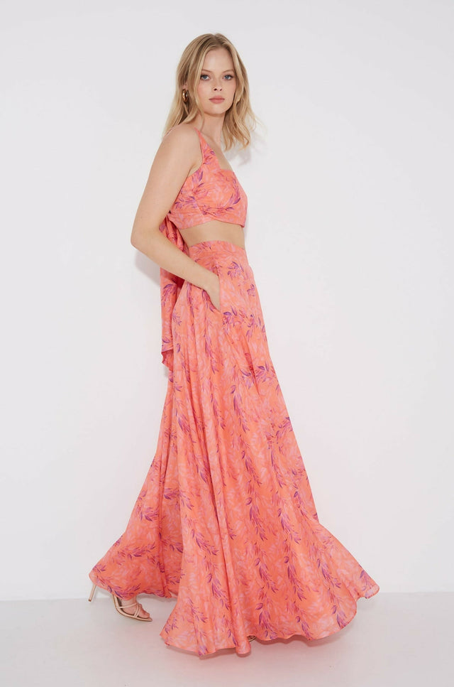 Sonya Serena Set in Watercolour Print Size 10 - 10 / Print - Outfit Sets