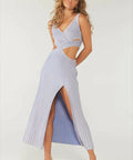 Sovere Glory Knit Dress Blue - 6 / Blue - Dresses