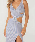 Sovere Glory Knit Dress Blue - 6 / Blue - Dresses