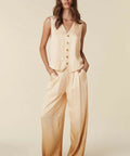 Spell Cherie Pant & Vest Set - Size XL - 14 / Cream - Outfit Sets