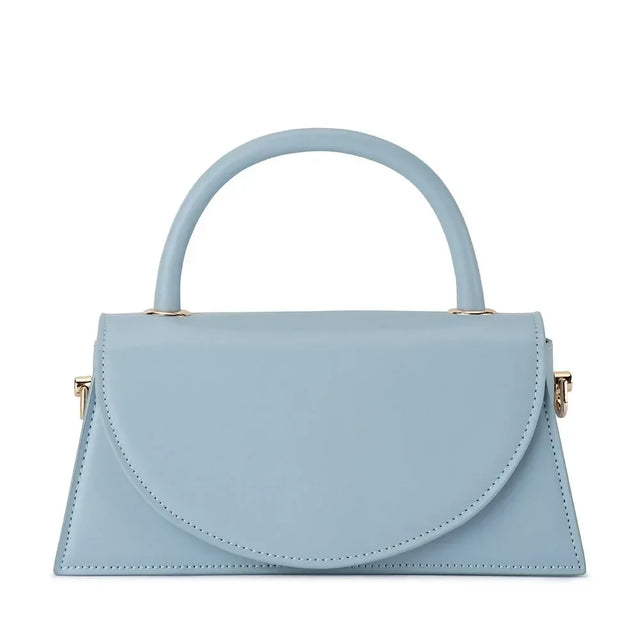 Olga Berg Hailey Top Handle Bag - Blue
