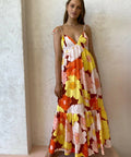 Steele Farida Maxi Dress - 8 / Floral - Dresses