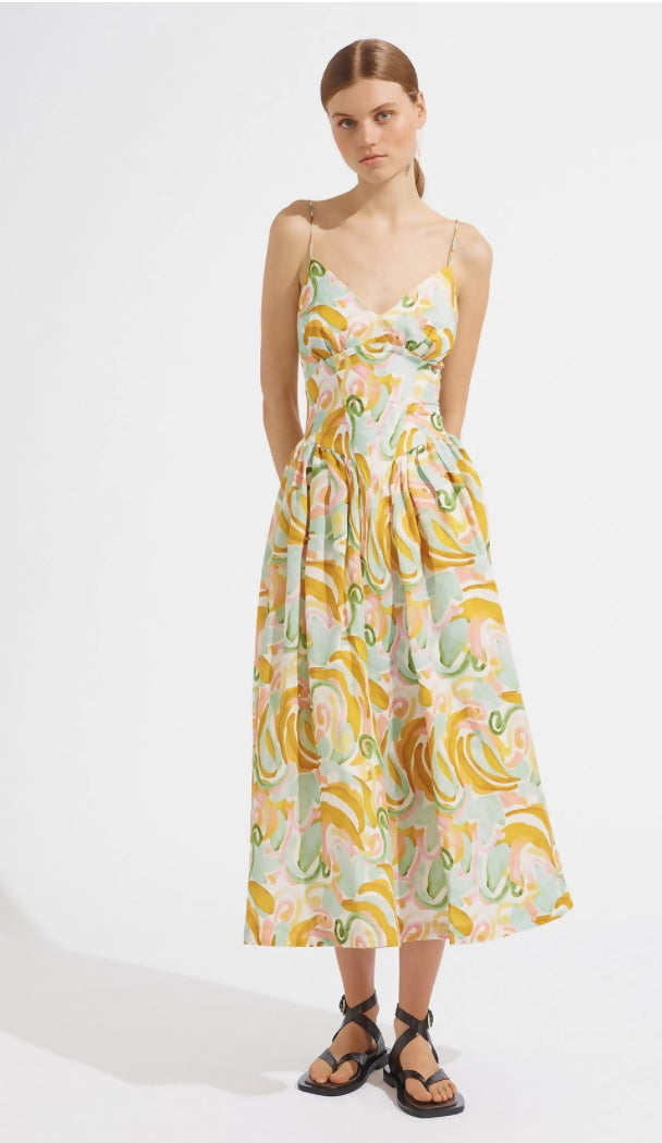 Steele Jasmine Allegro Midi Dress Size 8 10 & 12 - Dresses