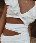 Suboo Alva Midi Dress - 8 / White - Dresses