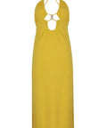 Suboo Asha Splice Slip Dress - 8 / Yellow - Dresses