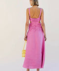 Suboo Aster Cutout Maxi Dress in Pink / Fuchsia - 6 / Pink - Dresses