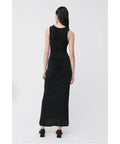 Suboo Dali Diamante Plunge Neck Maxi Dress - 8 / Black - Dresses