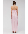 Suboo - Emilia Bustier Maxi Dress - Pink Floral - 10 / Pink - Dresses