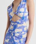 Suboo Marble Sleeveless Reversible Twist Front Maxi Dress Size 8 - 8 / Multi - Dresses