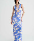 Suboo Marble Sleeveless Reversible Twist Front Maxi Dress Size 8 - 8 / Multi - Dresses