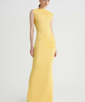 SB2671A24BT-VegaRouchedFrontMidiDress-Butter_2_3000x