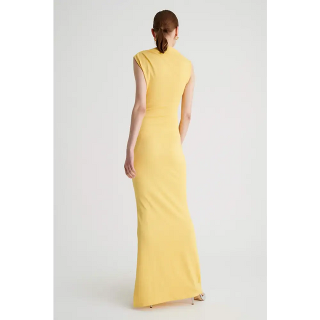 SB2671A24BT-VegaRouchedFrontMidiDress-Butter_1_3000x