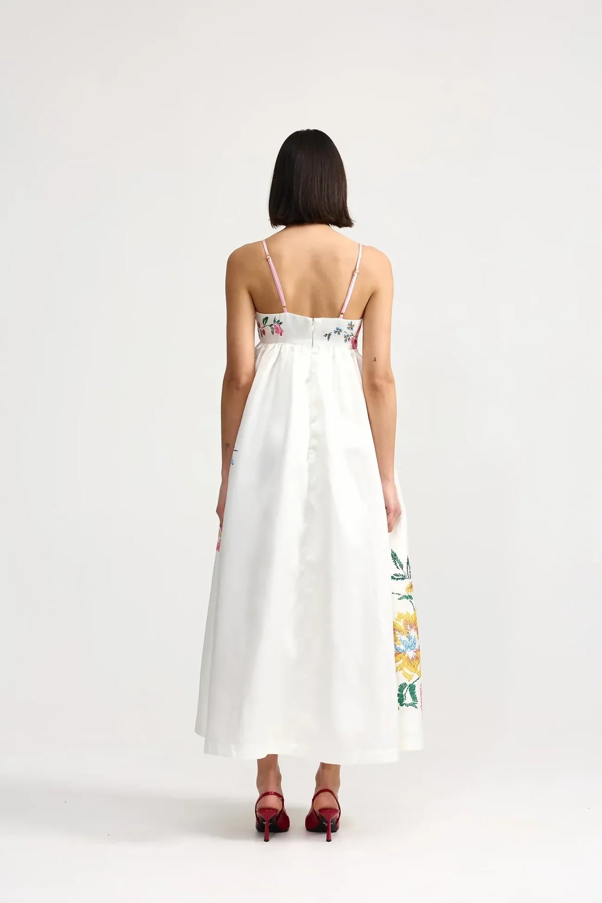 Aston Studio Delphine Gown - Antique Bouquet – view 3