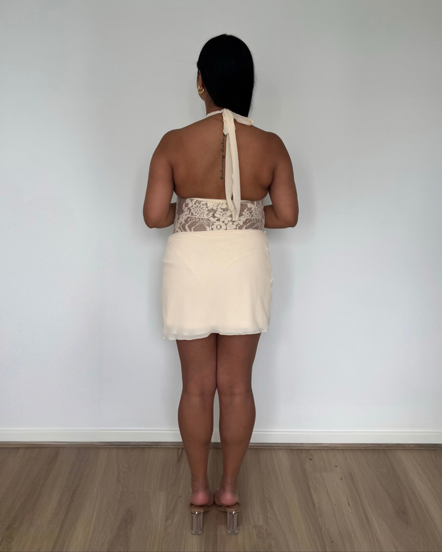 Benni Rocky Seashell Mini Dress Seashell