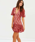 Talulah Immediacy Mini Dress Pink Size 10 - 10 / Pink - Dresses