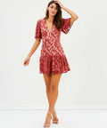 Talulah Immediacy Mini Dress Pink Size 10 - 10 / Pink - Dresses