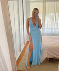 That’s So Fetch Elenor Maxi Blue - 10 / Blue - Dresses