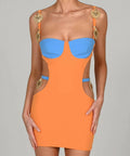 The Dolls House Amora Mini Dress - 6 / Multi - Dresses