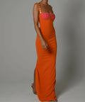 The Dolls House Gigi Maxi Dress in Sunset - 6 / Multi - Dresses