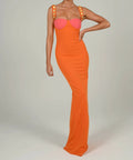 The Dolls House Gigi Maxi Dress in Sunset - 6 / Multi - Dresses