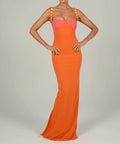 The Dolls House Gigi Maxi Dress in Sunset - 6 / Multi - Dresses