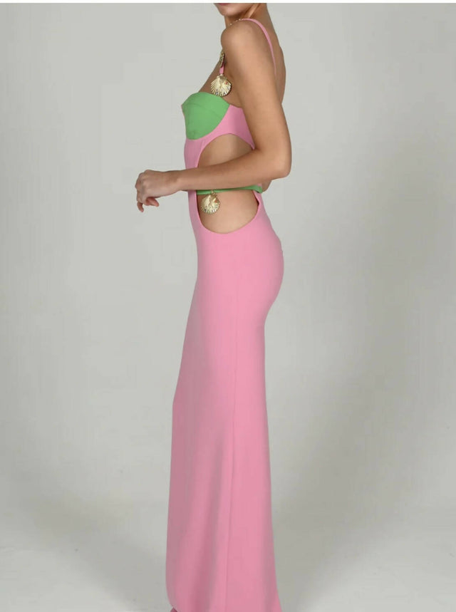 The Dolls House Oceana Maxi Dress - 8 / Multi - Dresses